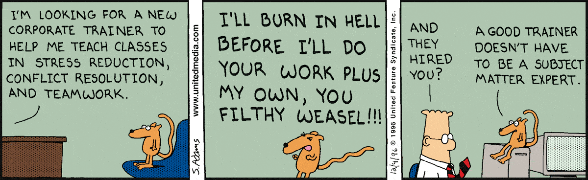 Dilbert Cartoon